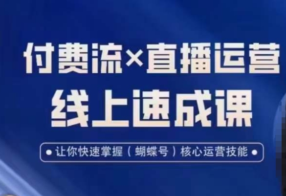 视频号付费流实操课程，付费流✖️直播运营速成课，让你快速掌握视频号核心运营技能副业项目课程-副业赚钱项目-副业赚钱创业-手机赚钱副业-挂机项目-鹿图社副业网-资源网-无人直播-引流秘籍-电商运营鹿图社